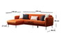 Atelier Del Sofa Sevilla Corner Left Naranja